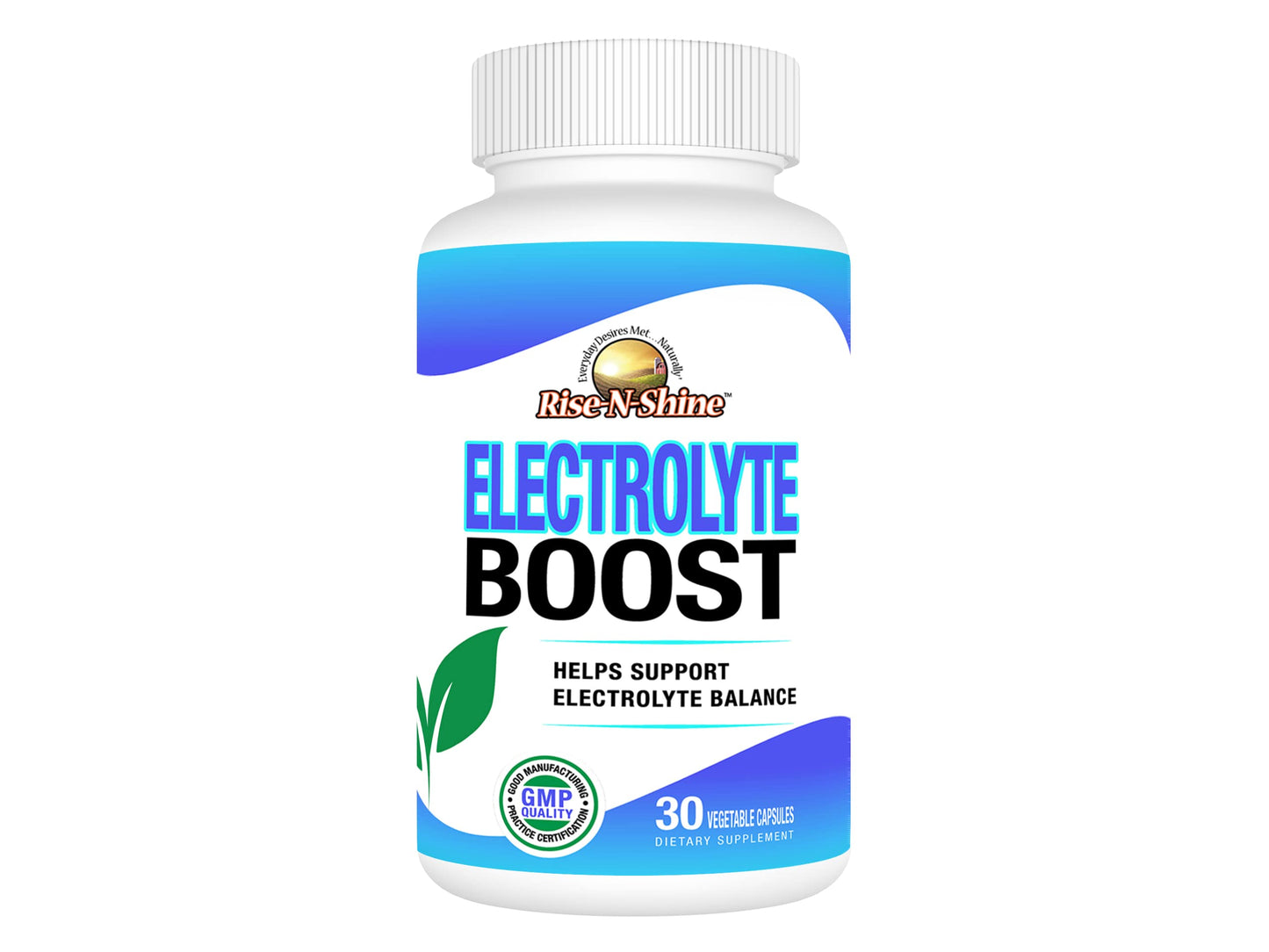 Rise-N-Shine Electrolyte Boost Capsules, 30 Count