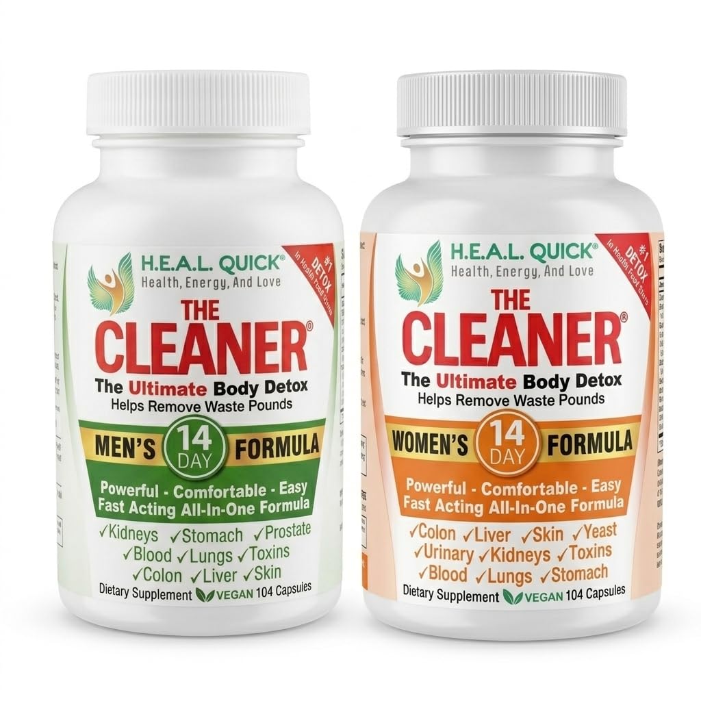 Generic The Cleaner Detox Duo Pack 104 Capsules
