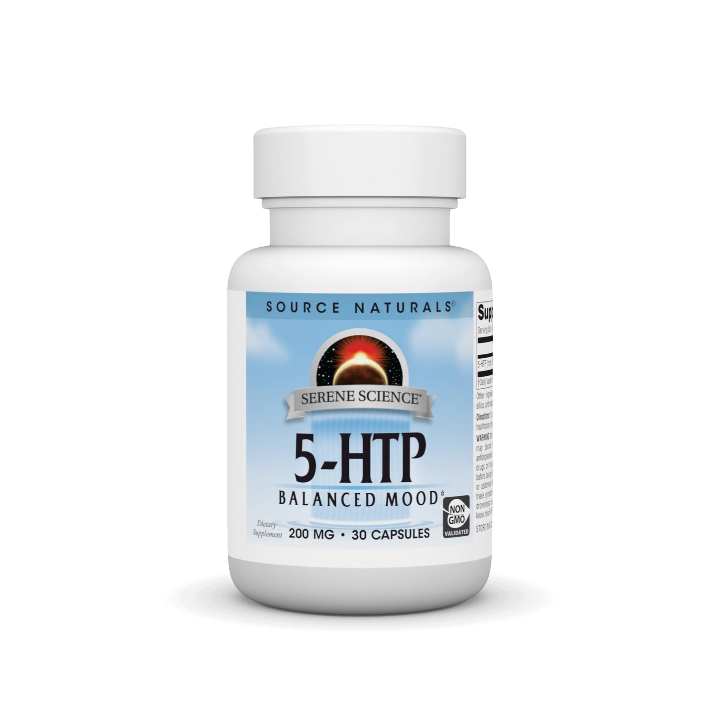 Source Naturals Serene Science 5-HTP 200 mg Capsule, 30 Capsules