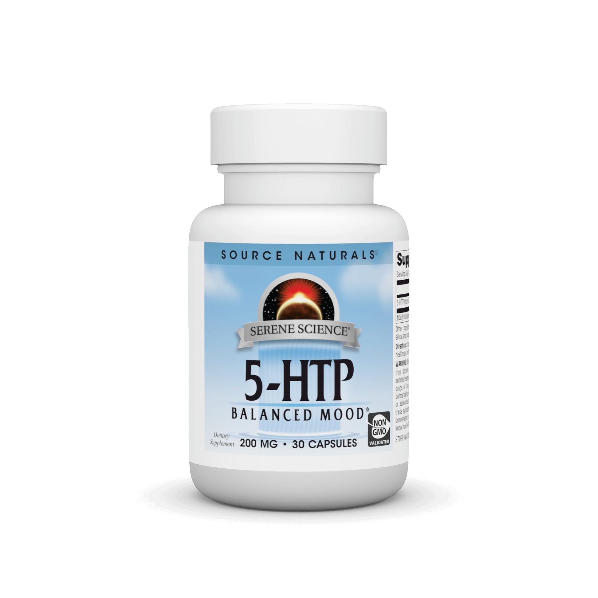 Source Naturals Serene Science 5-HTP 200 mg Capsule, 30 Capsules