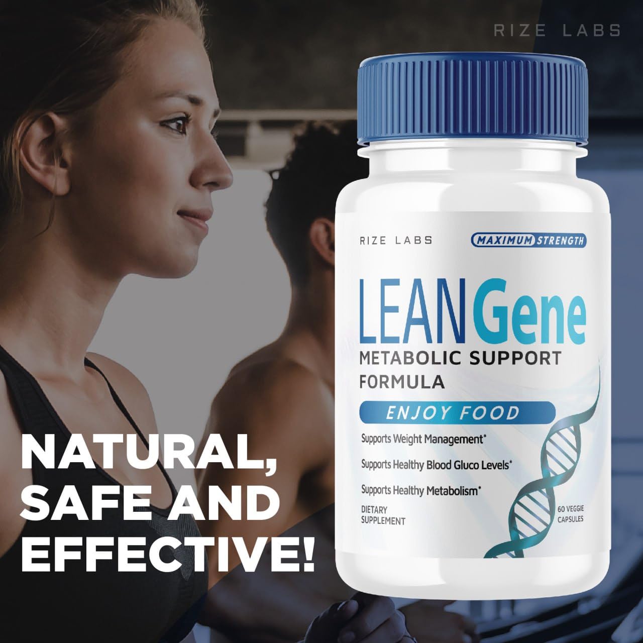 Rize Labs Lean Gene Capsules, 120 Capsules