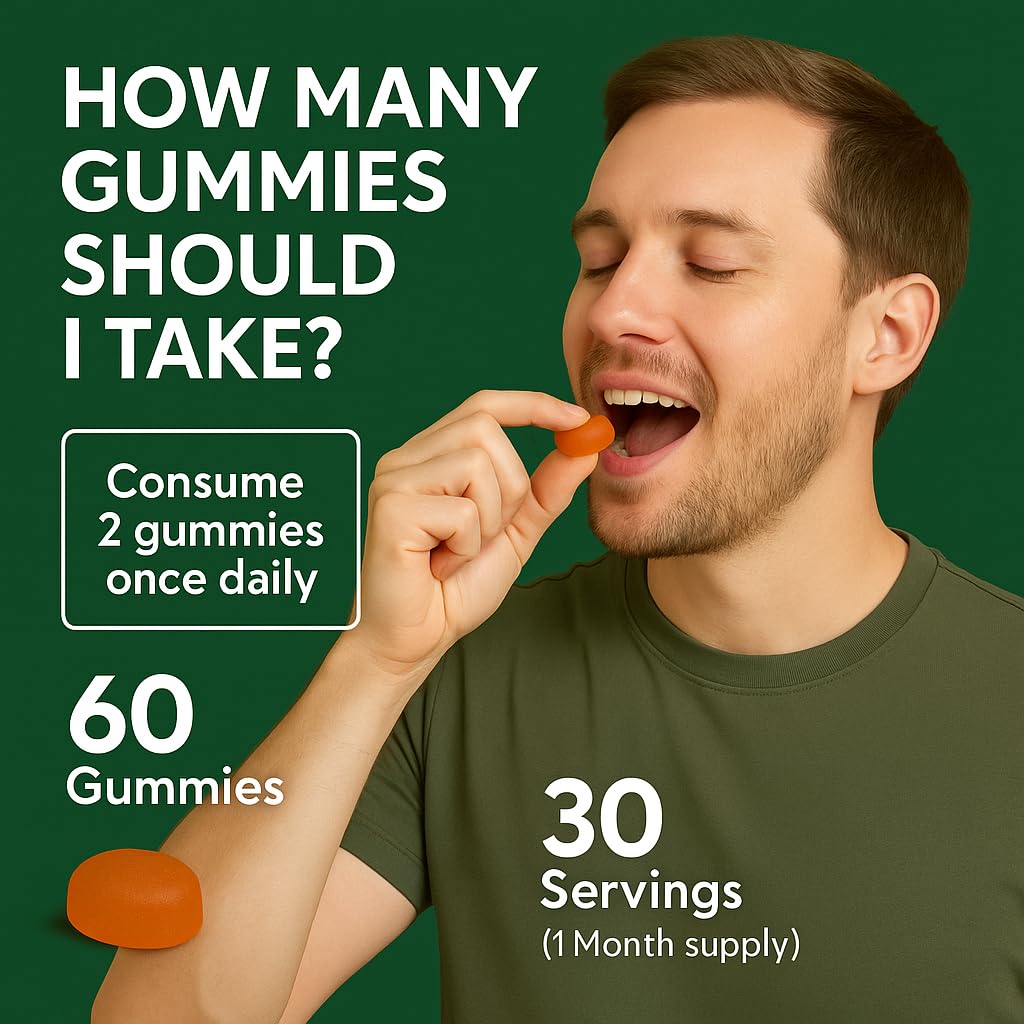 Hanachi Shilajit Gummies 60 Count
