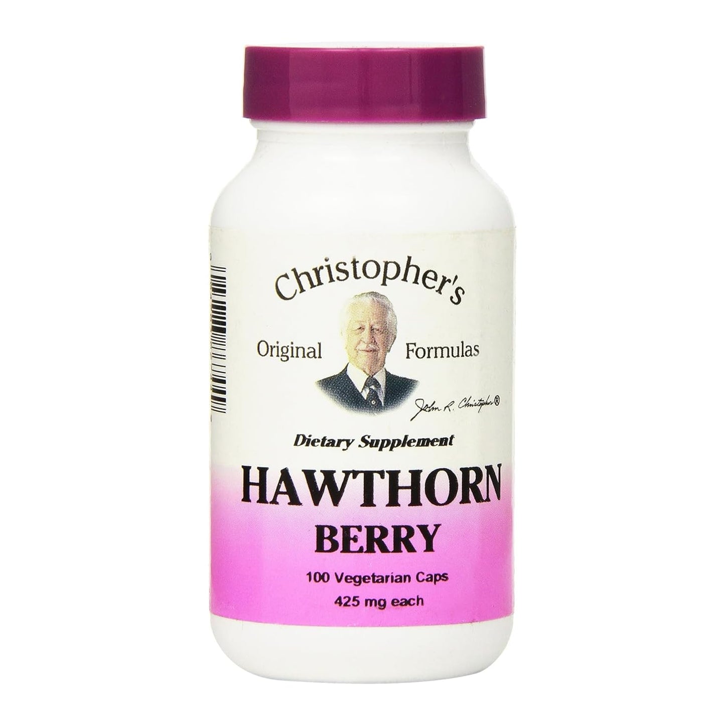 Christopher's Original Formulas Hawthorn Berry Capsules, 100 Count