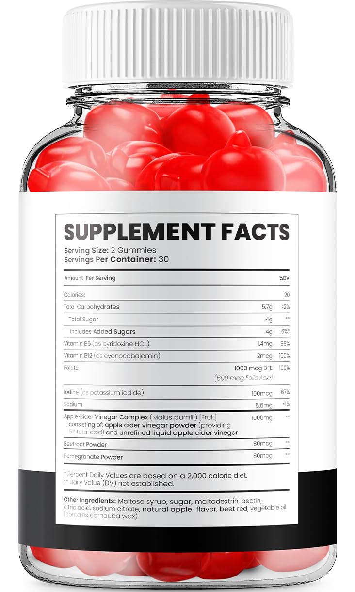 Indelo Vista Keto ACV 180 Gummies
