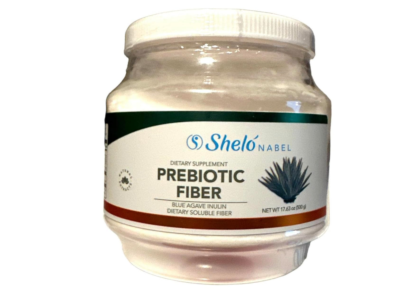 Generic Shelo Nabel Prebiotic Fiber Blue Agave Inulin Powdered Premix Powder 17.63 oz