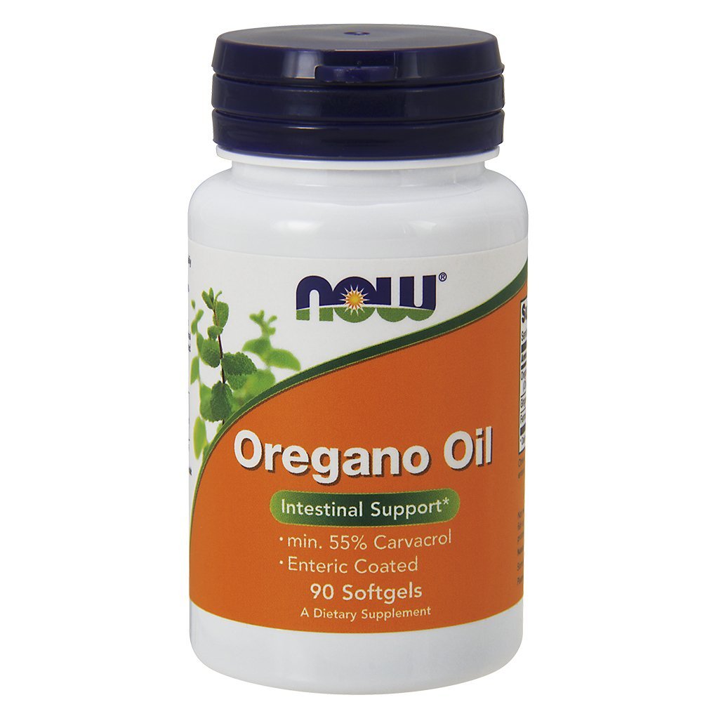 NOW Foods Oregano Oil Enteric Coated Softgels 180 Count