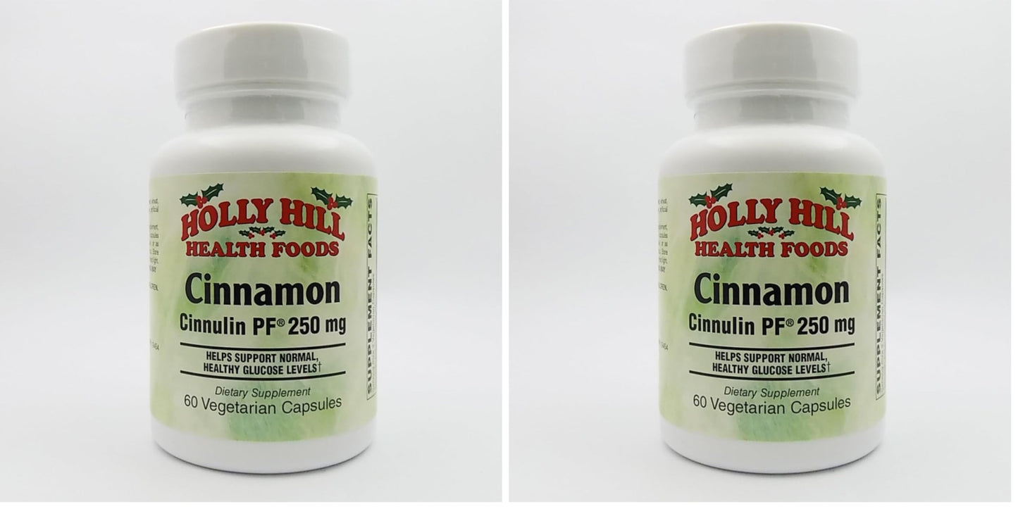 Holly Hill Health Foods Cinnamon Cinnulin PF 250 mg Capsules 120 Count