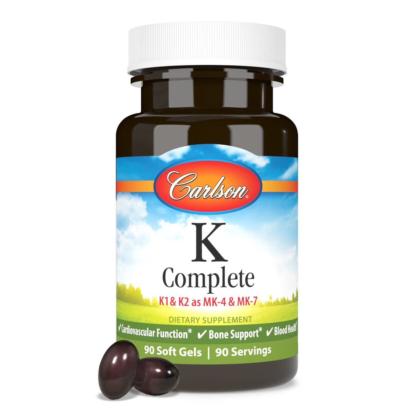 Carlson K Complete Softgels 90 Count