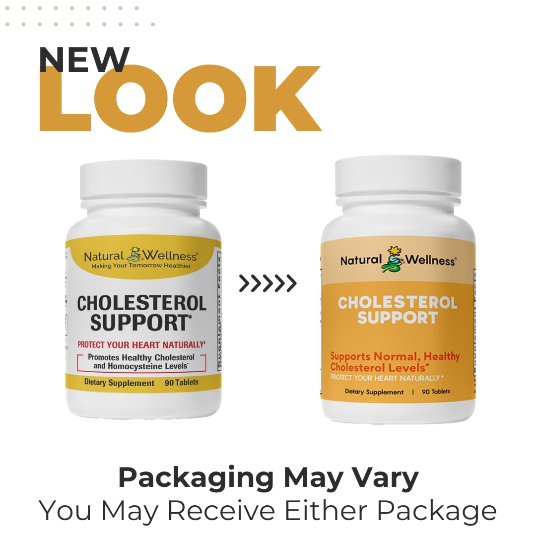 Natural Wellness Cholesterol Support Tablets 1 Count