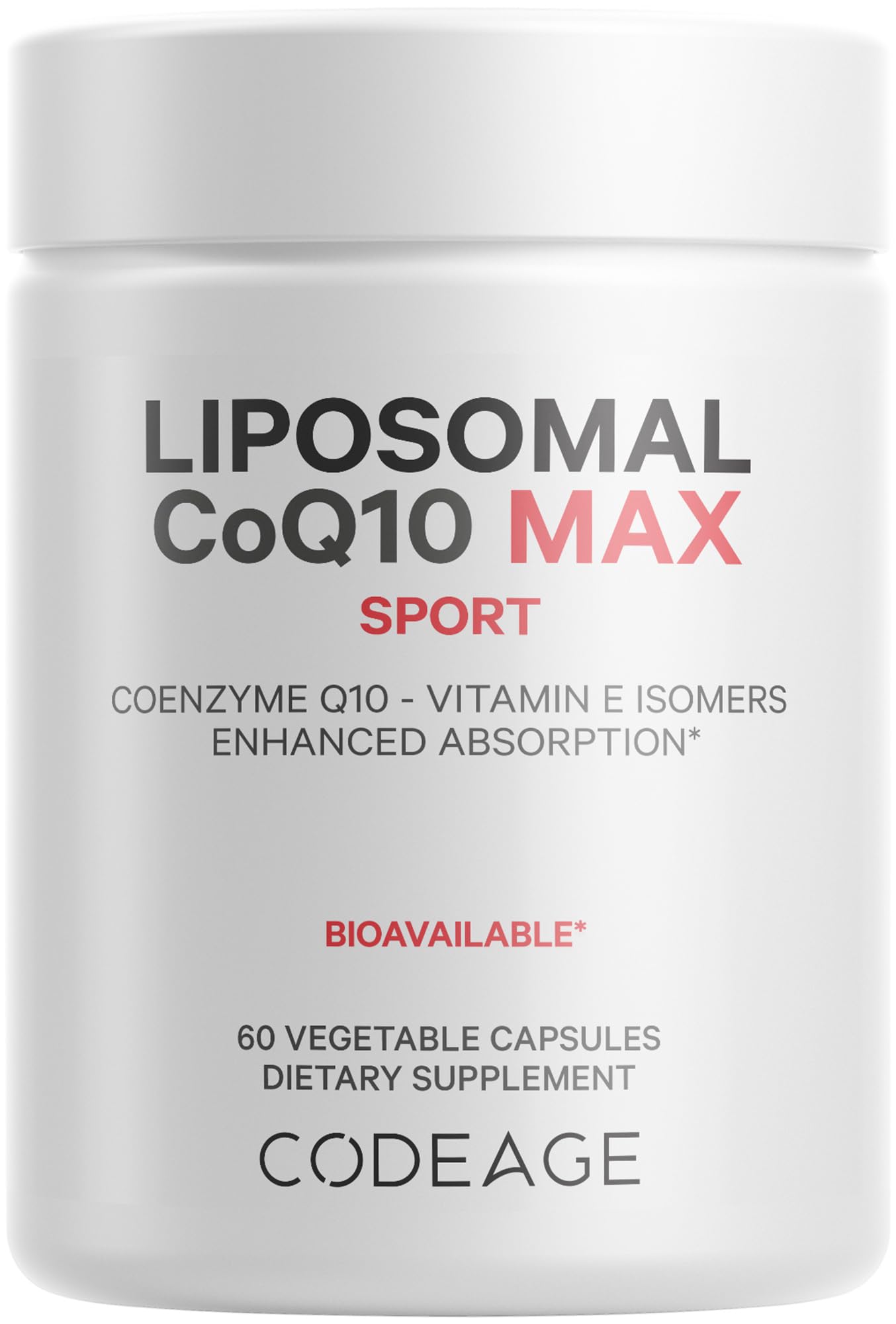 Codeage Liposomal CoQ10 Max Capsule - 60 Capsules