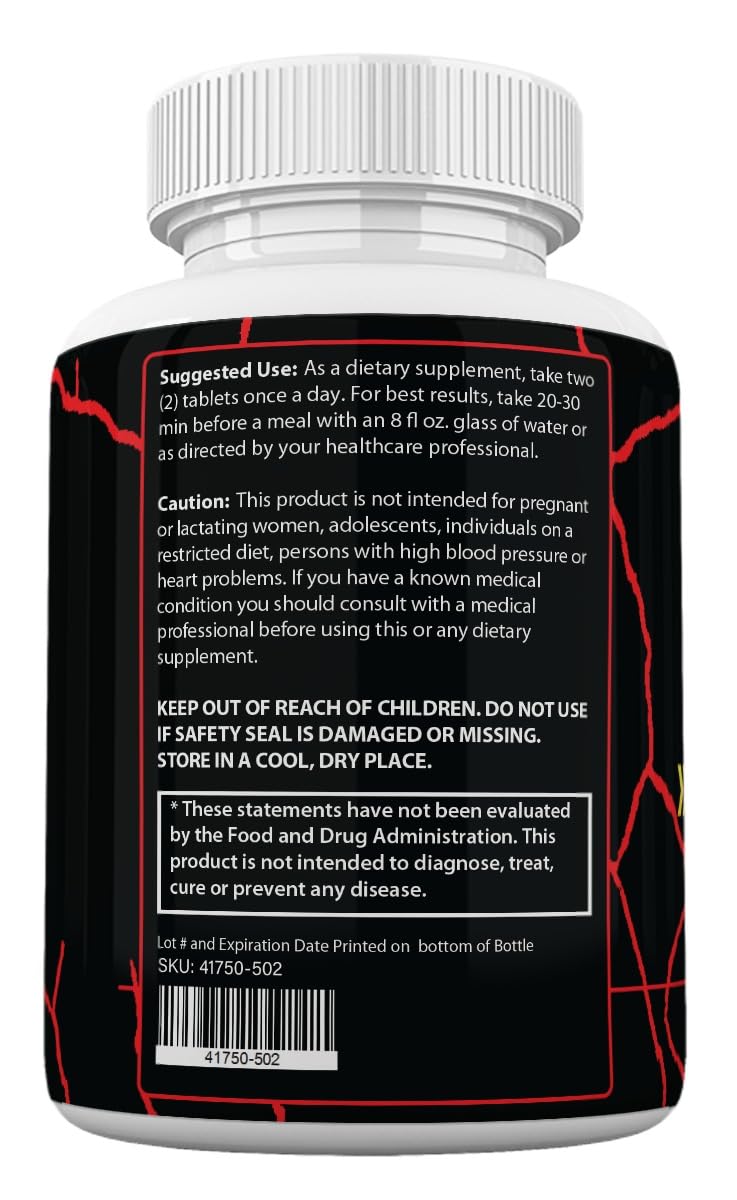 SuppNature Vitruz Grow Pills for Men Tablets, 60