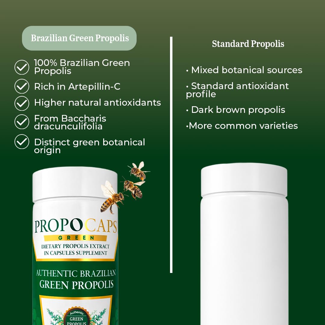 Beelife Green Propolis Capsules 120 Count