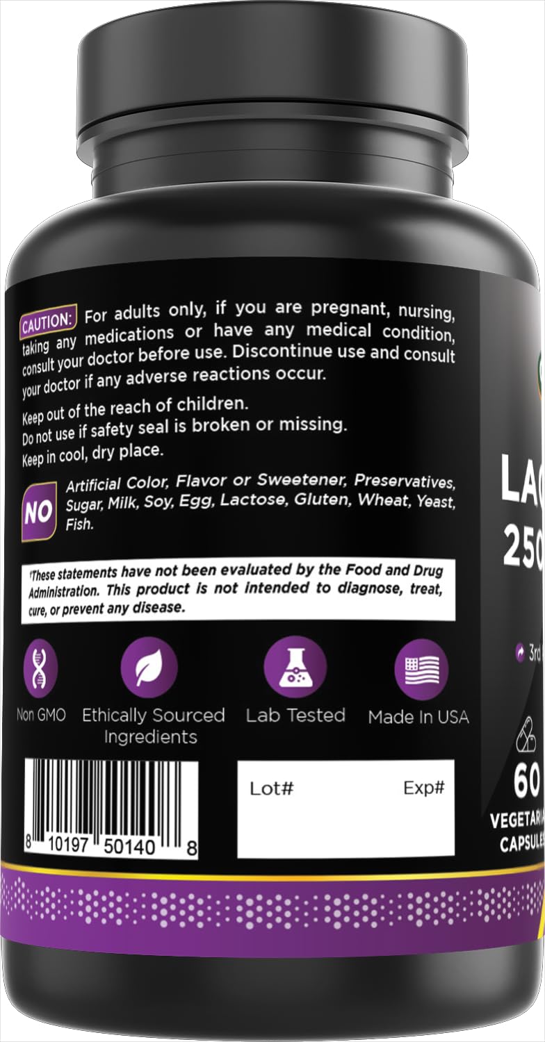 Oxify Lactoferrin 250 mg Capsule, 60 Capsules