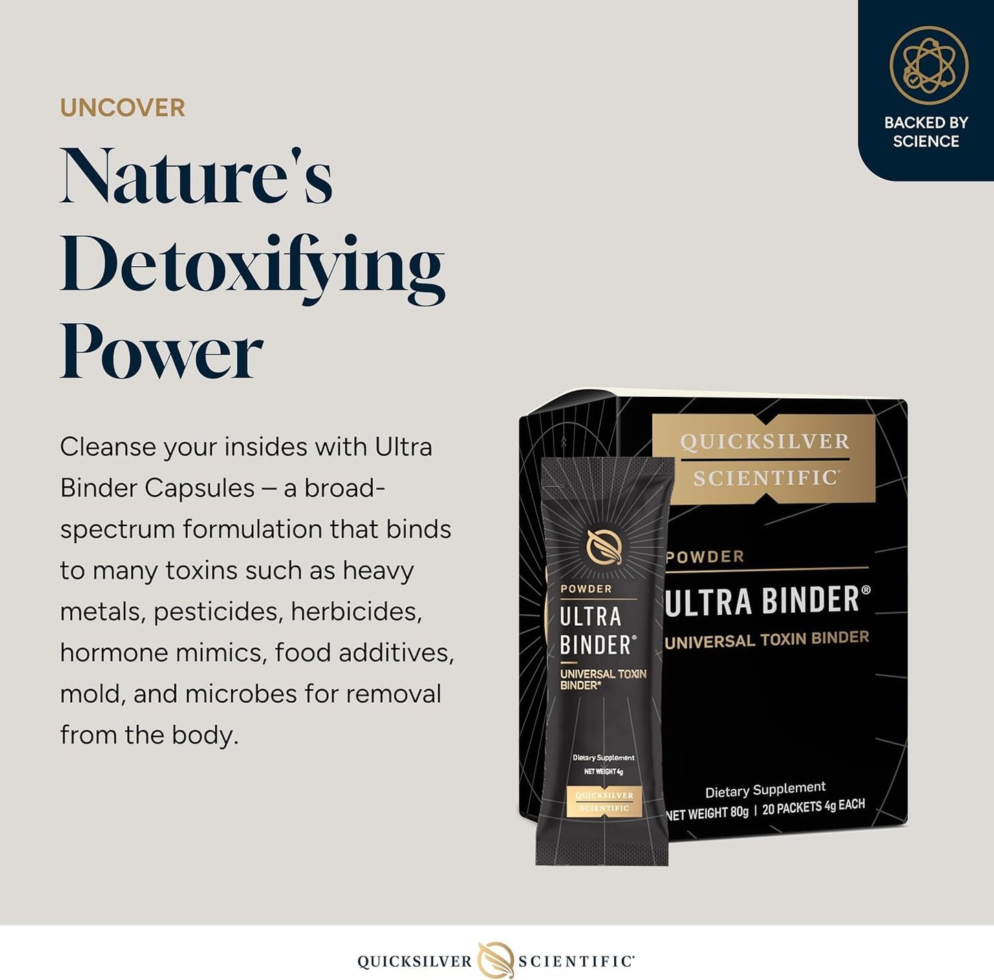 Quicksilver Scientific Ultra Binder Powder 2.82 oz