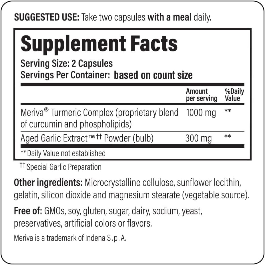 Kyolic Curcumin Capsule 1 Count