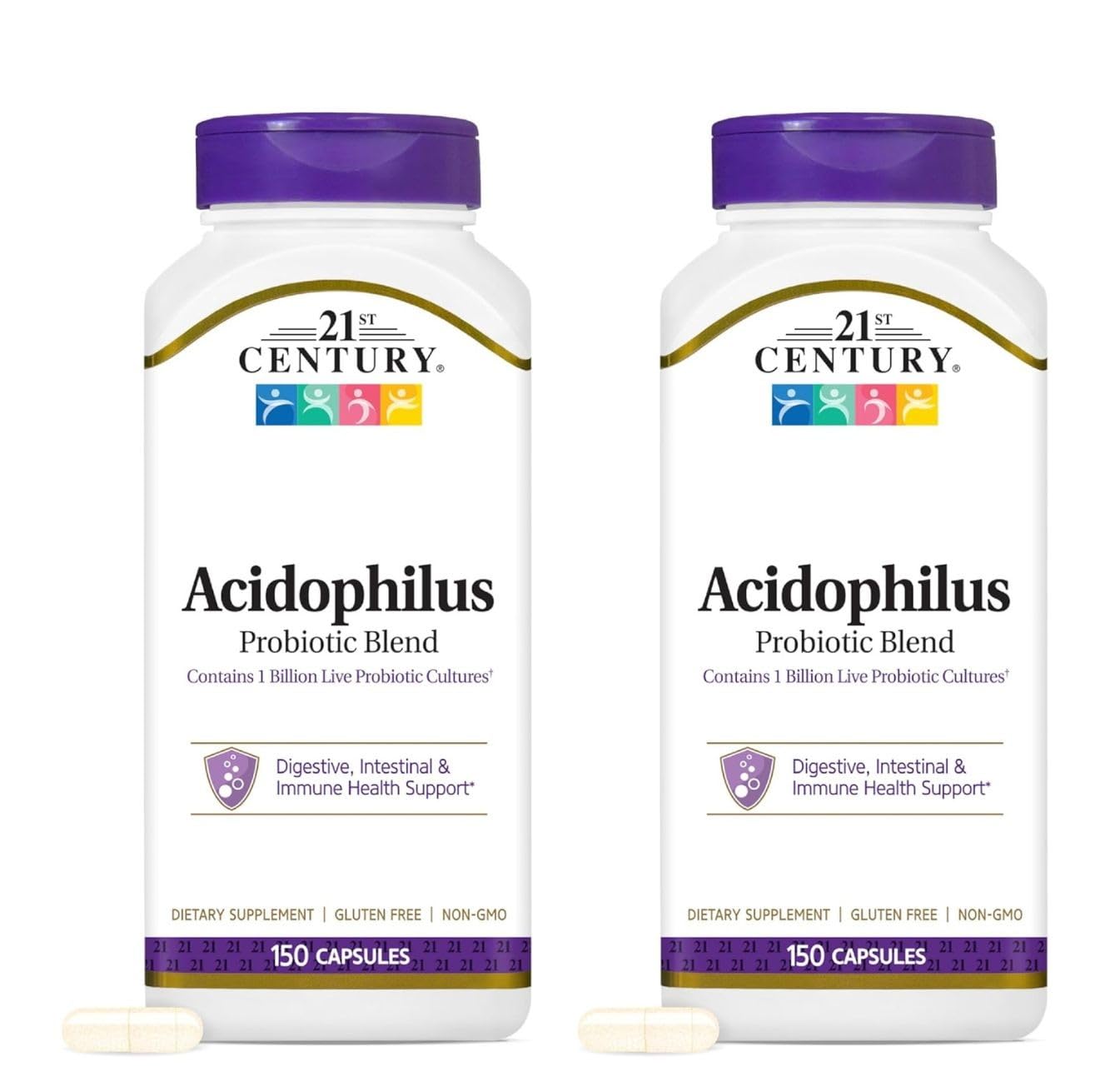 21st Century Acidophilus Probiotic Blend Capsules 4