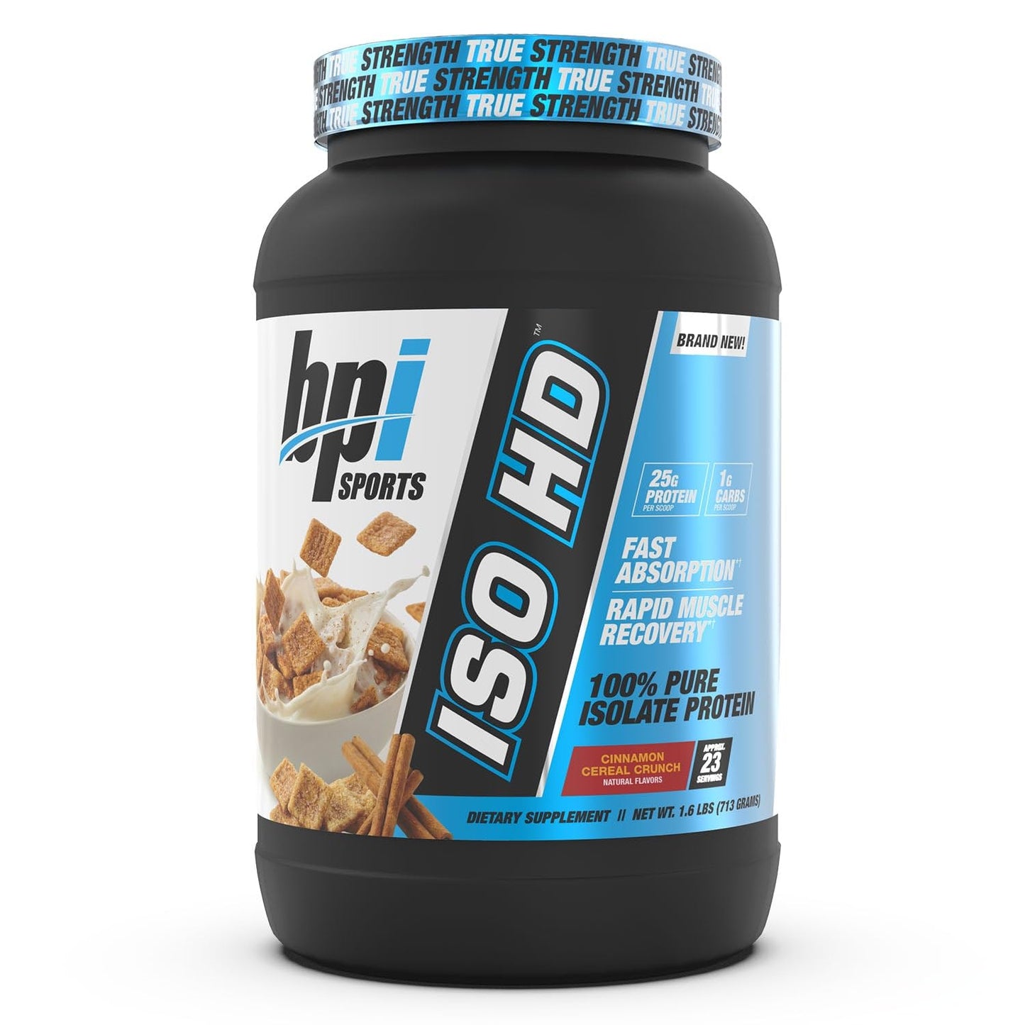 BPI Sports Isolate Protein Powder 25.6 g per serving, 23 Servings