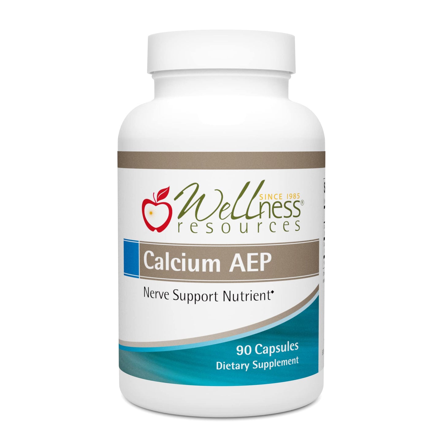 Wellness Resources Calcium AEP - Nerve Support Supplement, 925mg Ca-2-AEP, Capsule, 90 Capsules