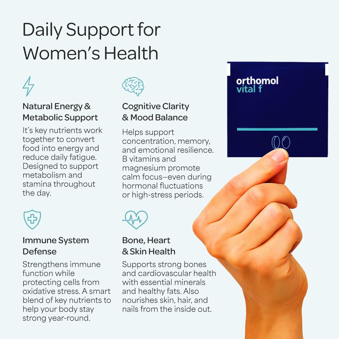 Orthomol Vital F Women's Multivitamin Tablets 30 Count