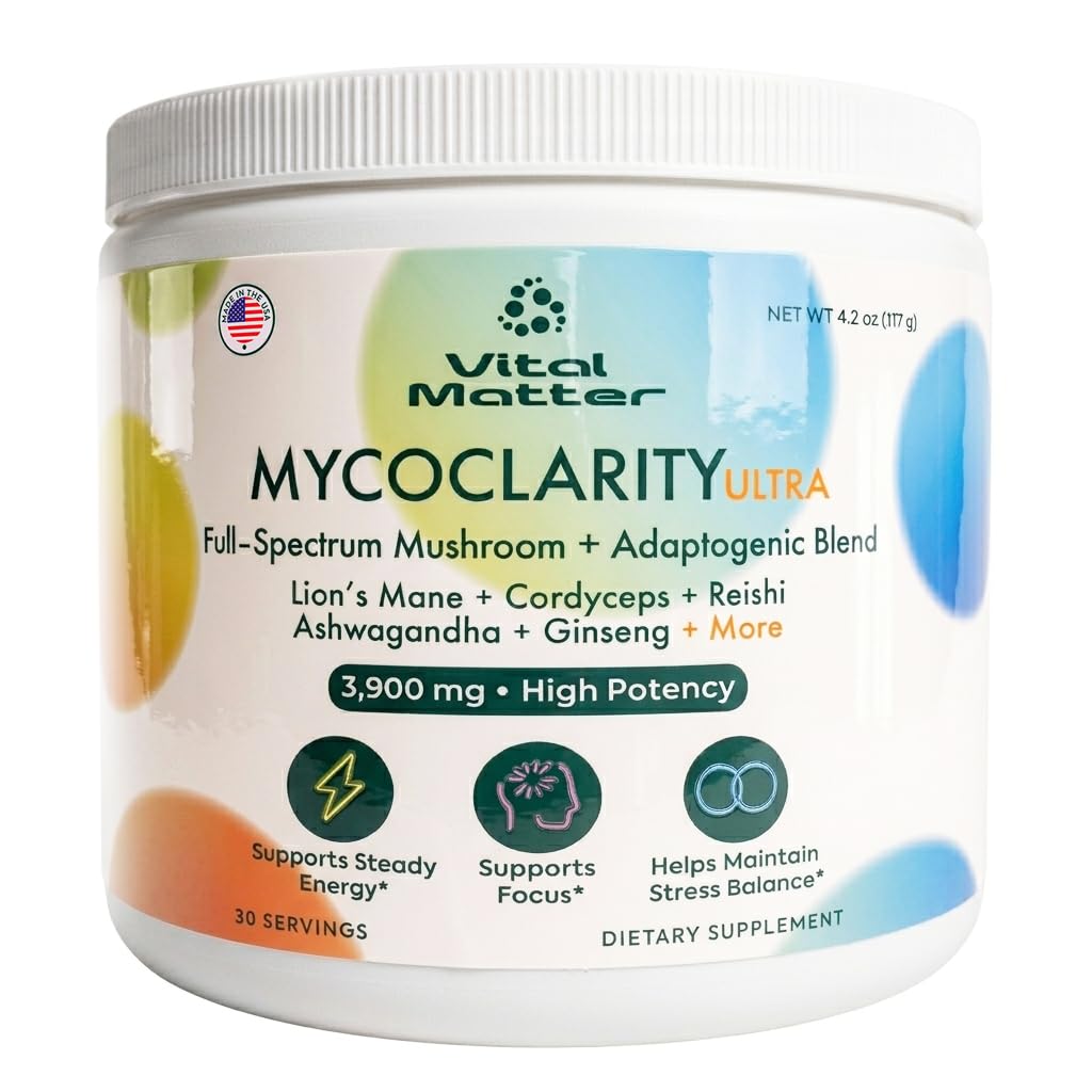Vital Matter MycoClarity Ultra Powder 4.2 Ounce