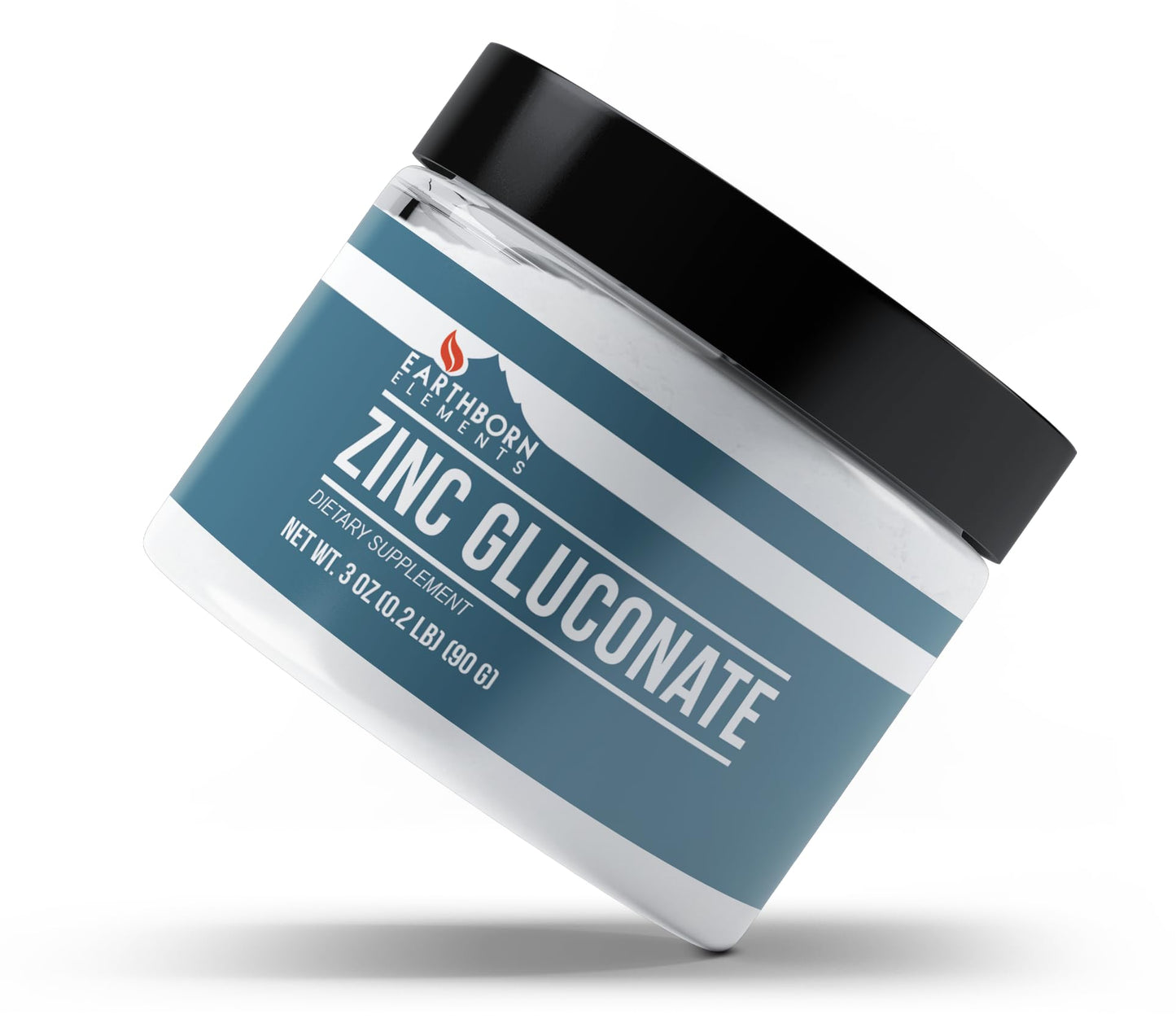 Earthborn Elements Zinc Gluconate Powder, 3 oz