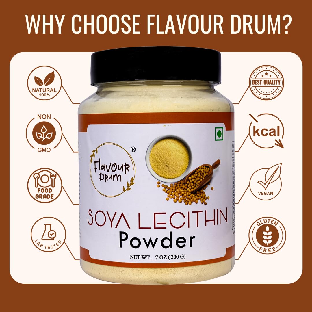Flavour Drum Soya Lecithin Powder 7 oz