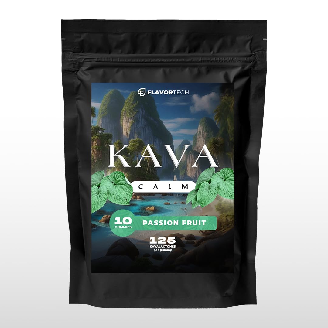 FlavorTech Kava Calm Gummies 10 Count