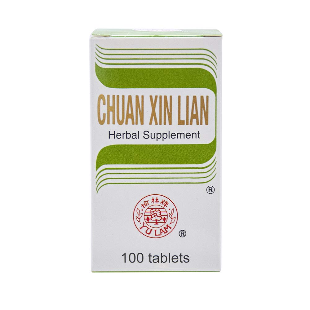 Yu Lam Chuan Xin Lian 100 Tablets