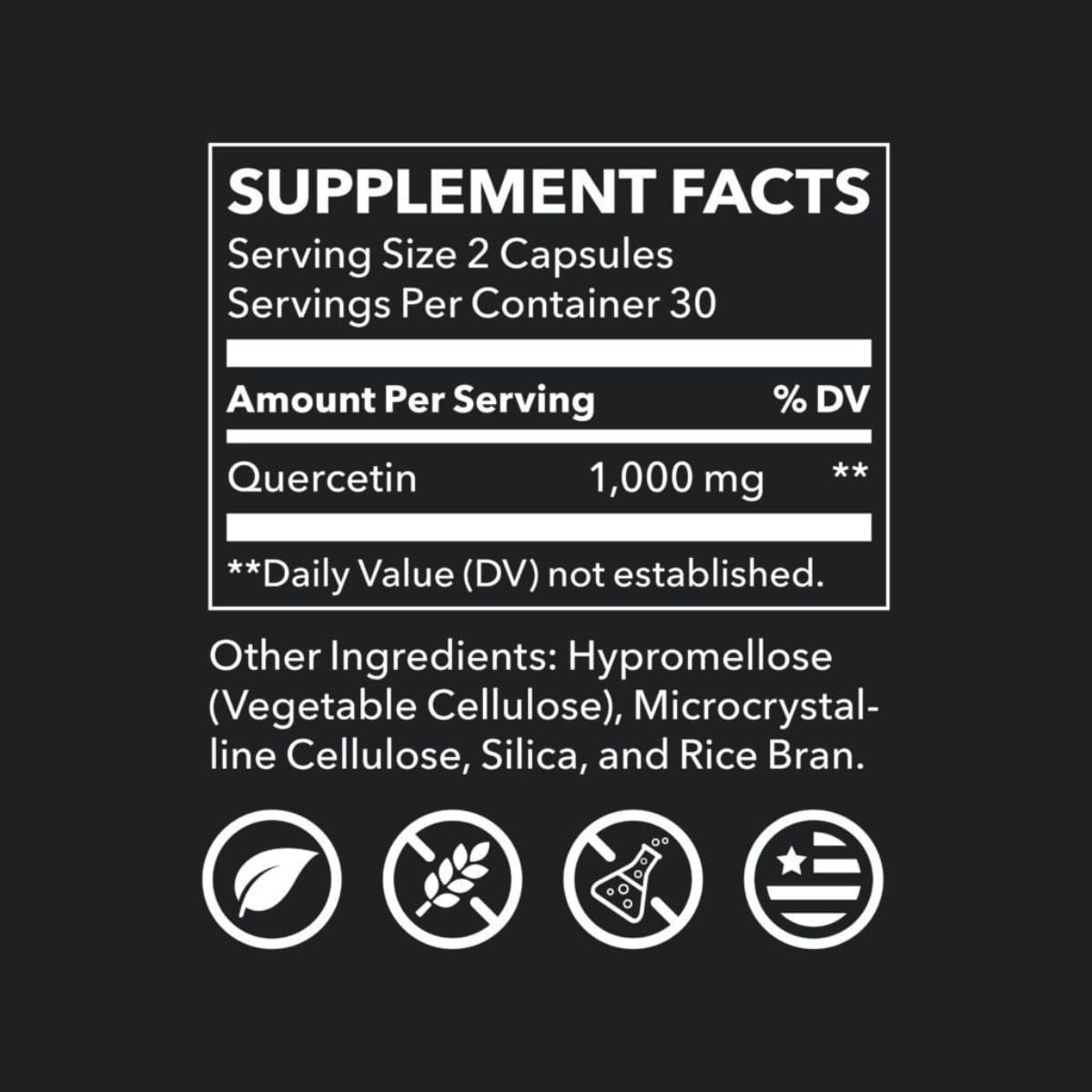 LifeSeasons Essentials Quercetin Flavonoid 60 Capsules