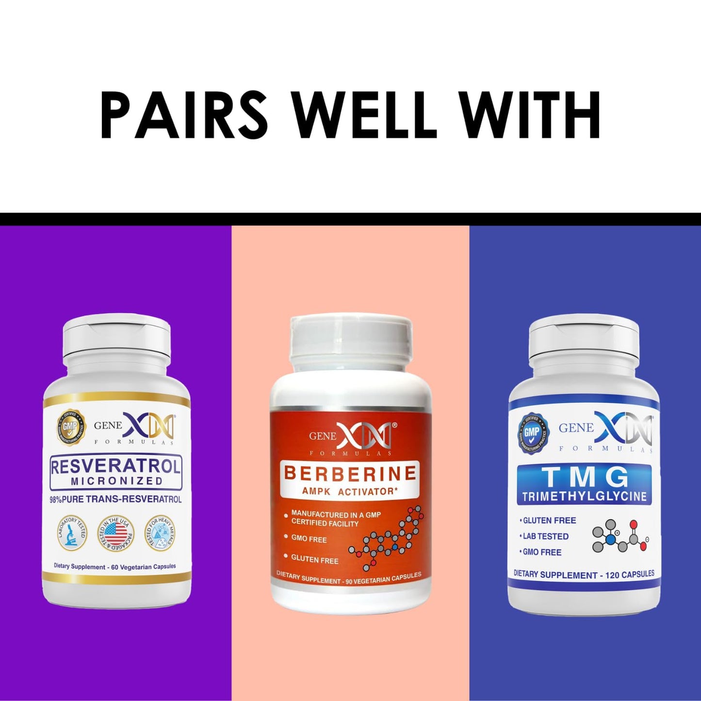 Genex Formulas NAD+ 250mg Capsule, 60 Capsules