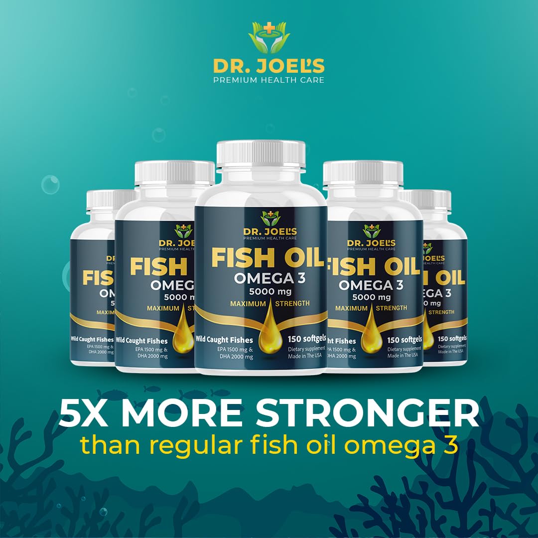 Dr. JOEL'S Fish Oil Omega 3 Capsule 180 Capsules