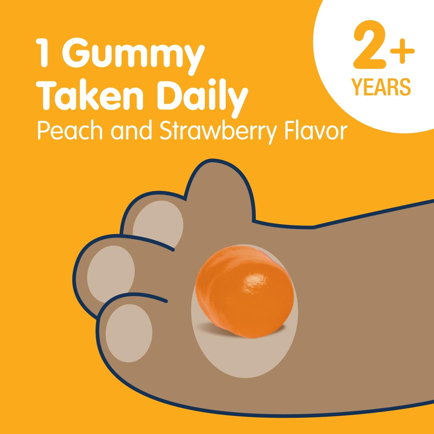 DR. MORITZ Vitamin D Gummies for Kids and Adults, 120 Count
