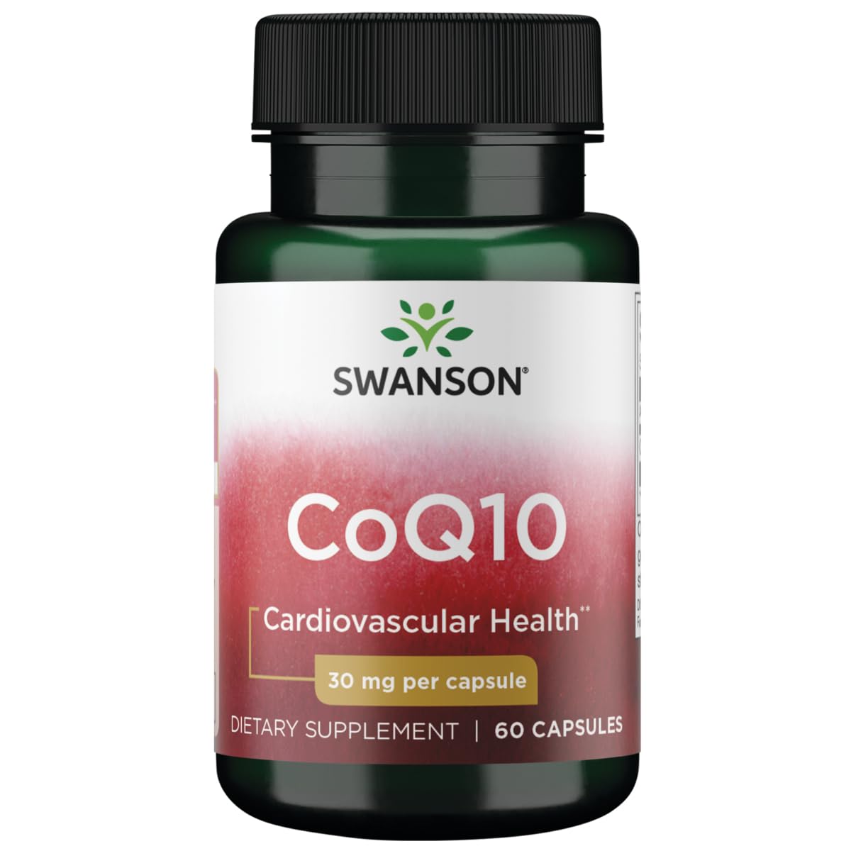 Swanson CoQ10 30 Milligrams Capsules 60 Count