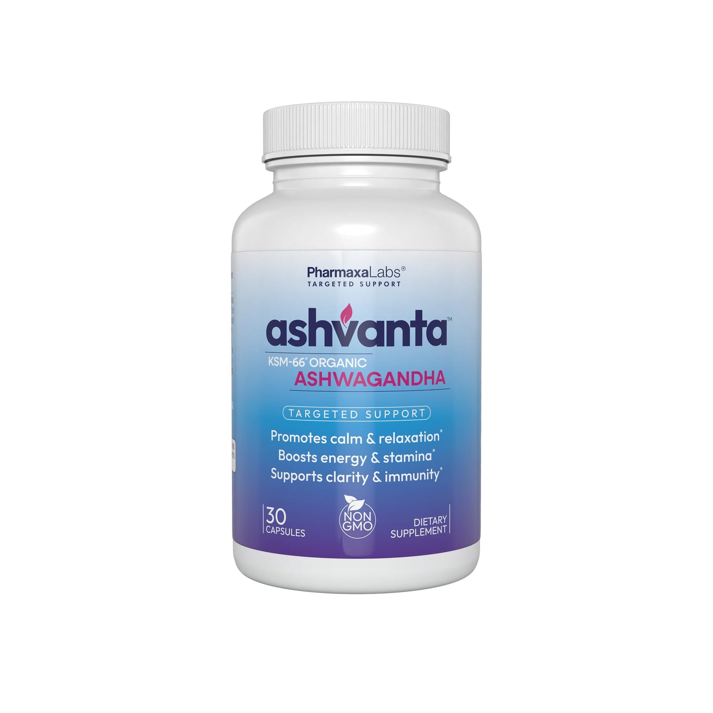 Ashvanta KSM-66 Ashwagandha Capsules, 30 Count