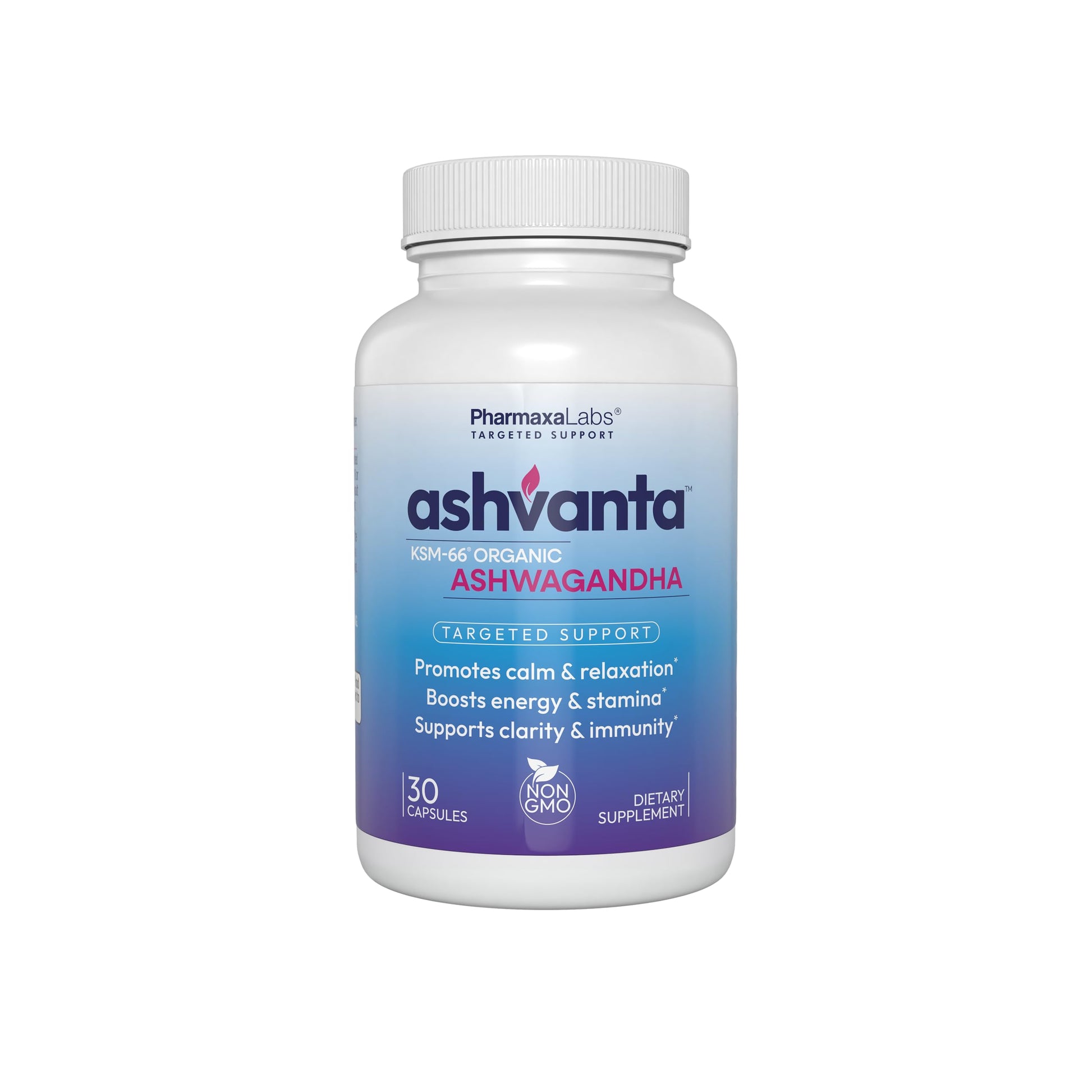 Ashvanta KSM-66 Ashwagandha Capsules, 30 Count
