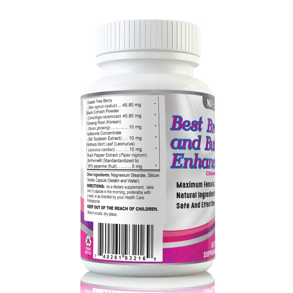 Clear-Biotic Curvafem Provide Butt Booty Boob Lift, Gain Weight Butt Pills Natural Butt and Boob Growth Capsule 1