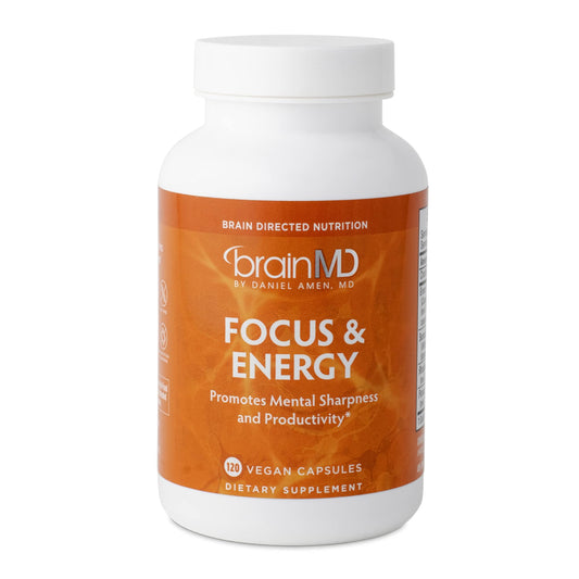 BRAINMD Dr Amen Focus & Energy 120 Capsules