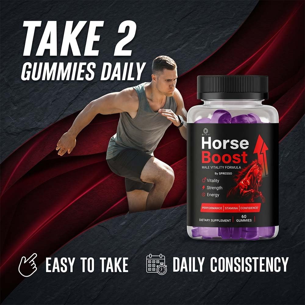 SPRESSO Horse Boost Gummies 60 Gummies