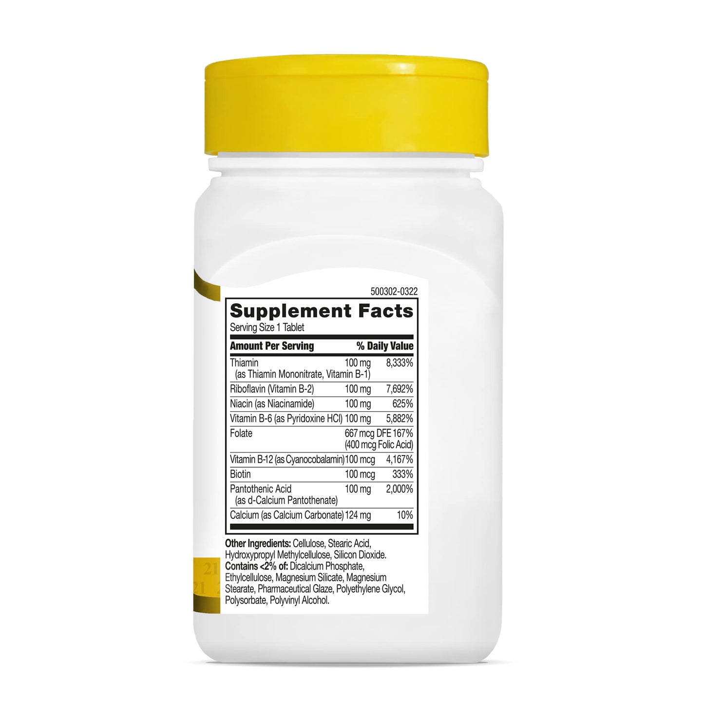 21st Century B 100 Complex Prolonged Release Tablets, 120 Tablets