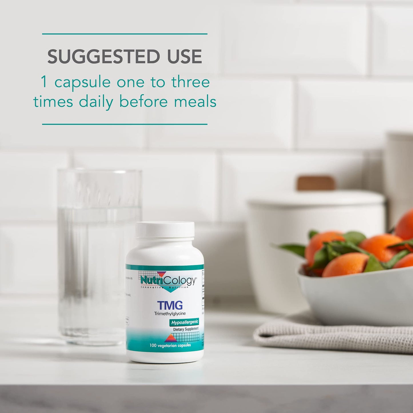 Allergy Research Group NutriCology TMG Trimethylglycine 100 Capsules