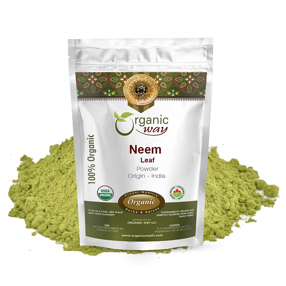 Organic Way Neem Leaf Powder 16 oz