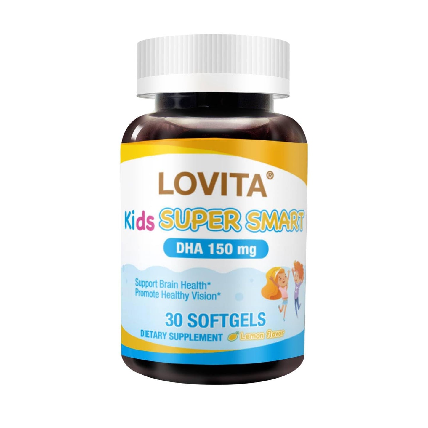 LOVITA Kid’s Super Smart Omega-3 for Children 30 Softgels