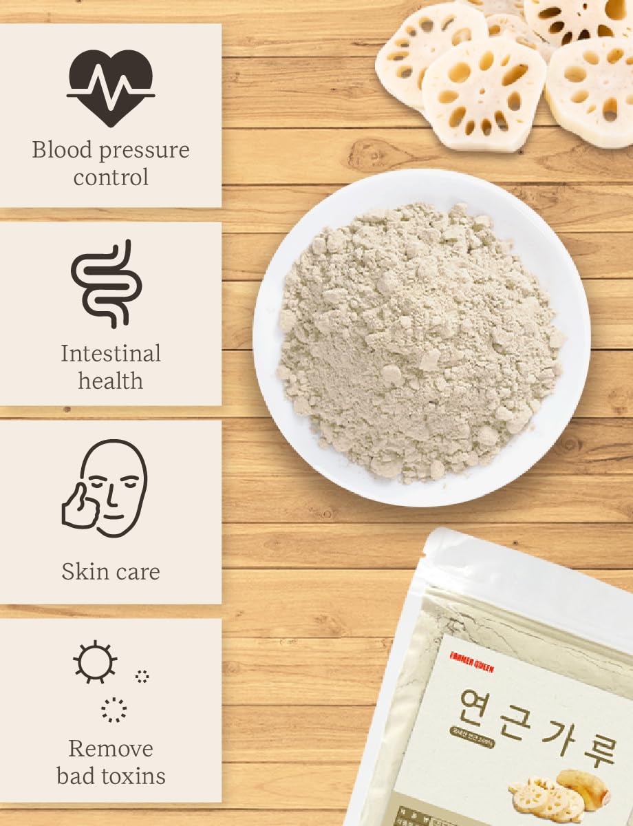 FARMER QUEEN Korean Lotus Root Powder 10.58 oz