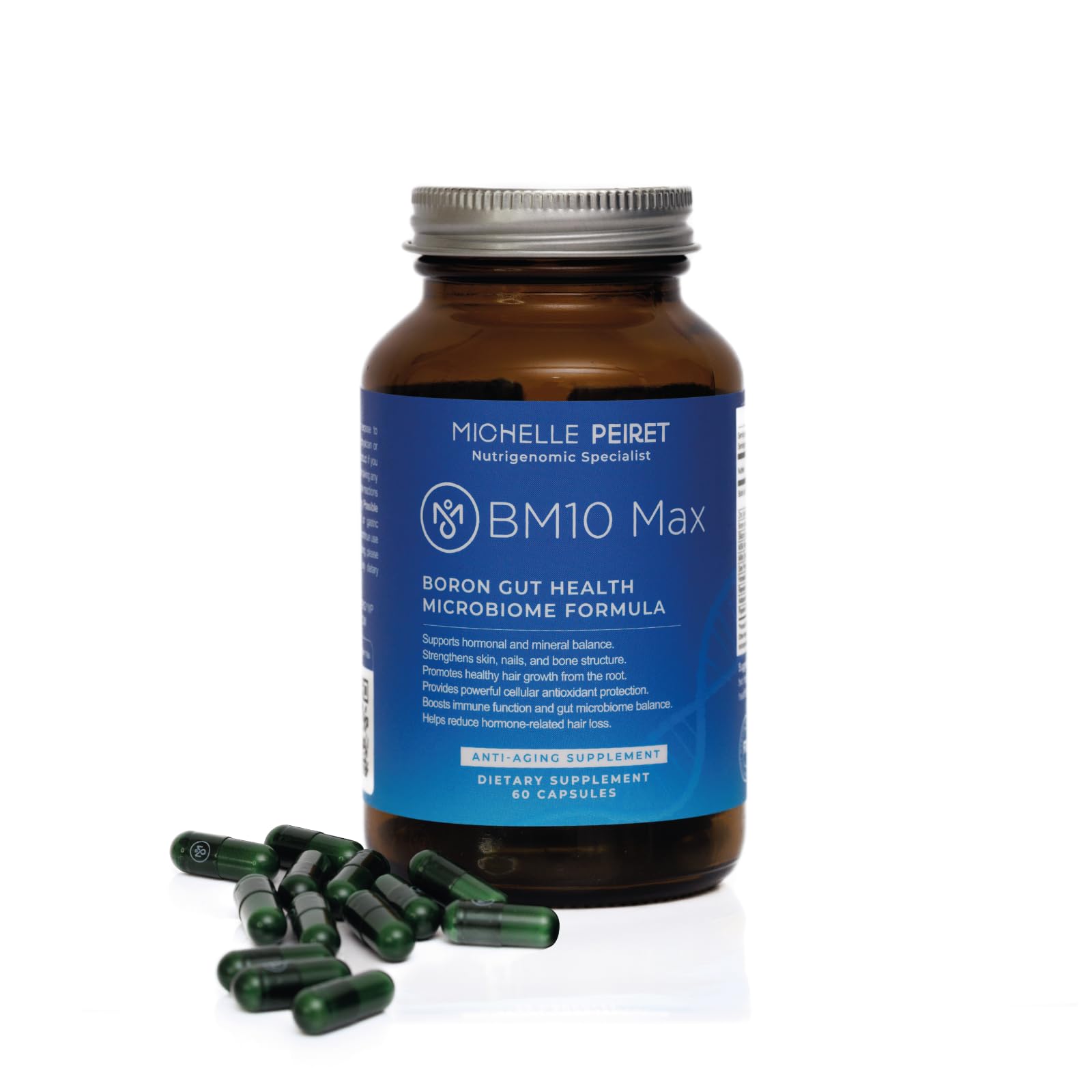 Michelle Peiret BM10 Max Boron Complex Veg Capsules, 30 Count