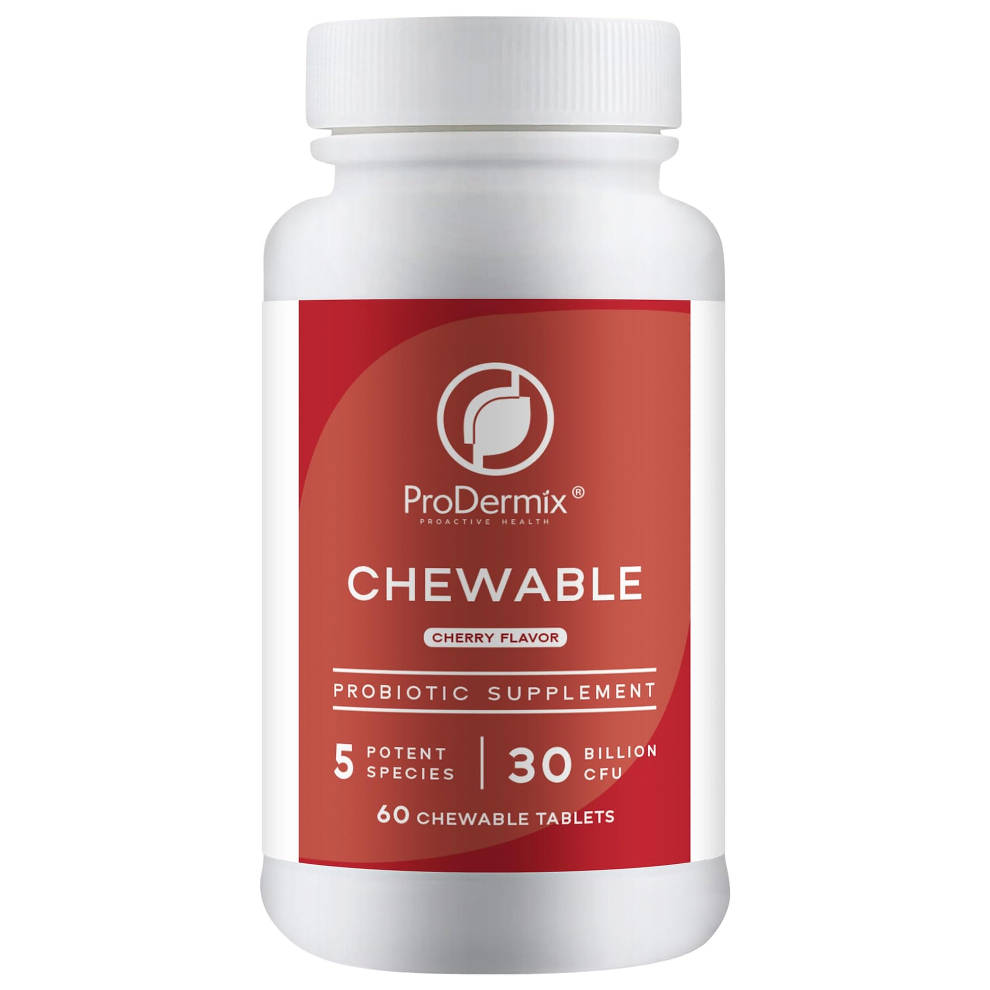 PRODERMIX Chewable Probiotic 60 Tablets