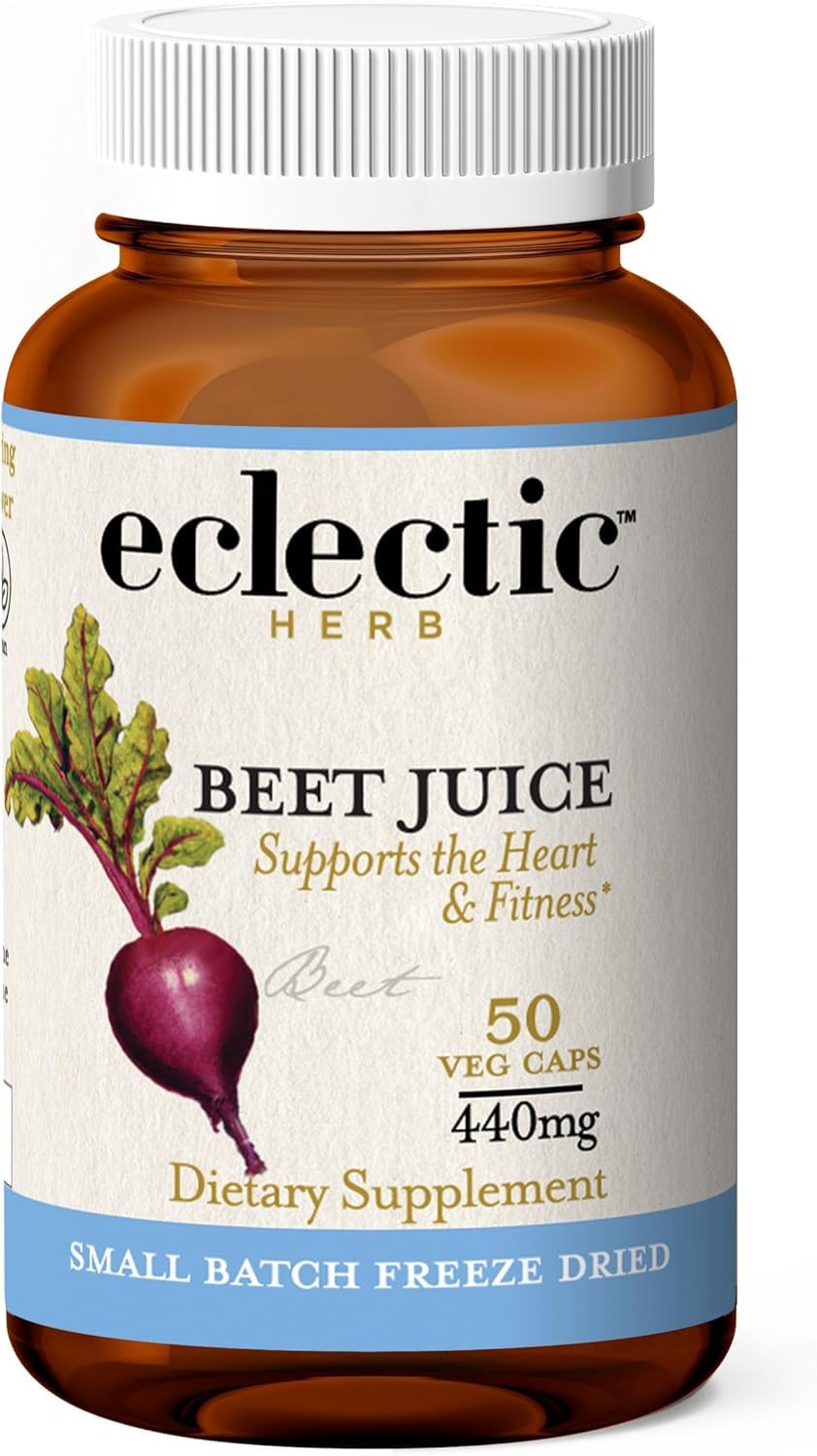 Eclectic Institute Organic Beet Juice Capsule 50 Count