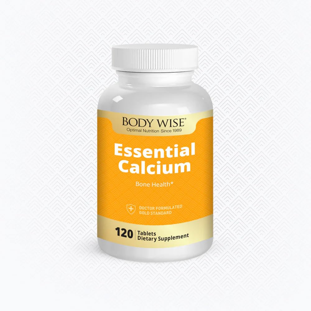 Body Wise International Essential Calcium 120 Tablets