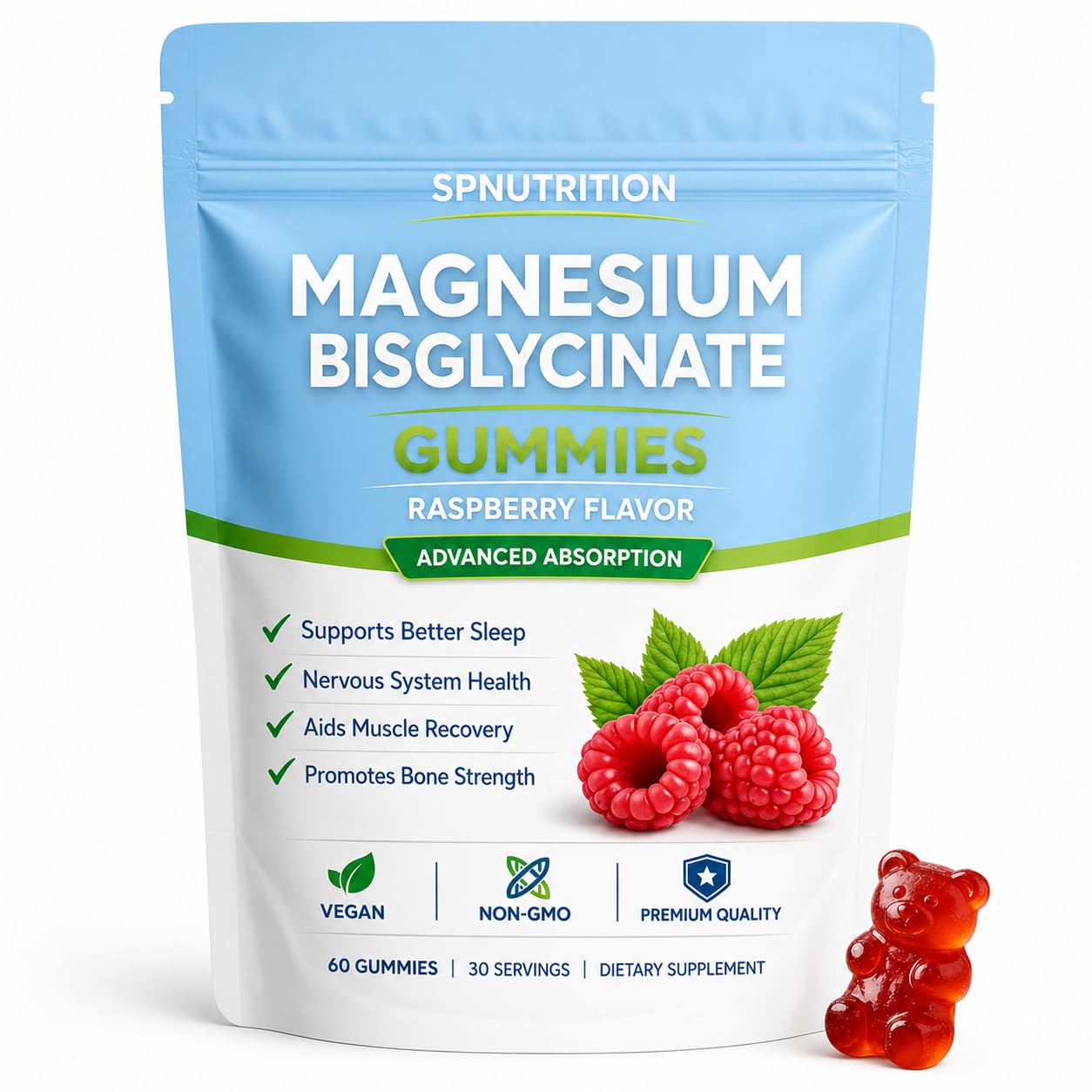 ONSET Magnesium Bisglycinate Gummies 60 Count