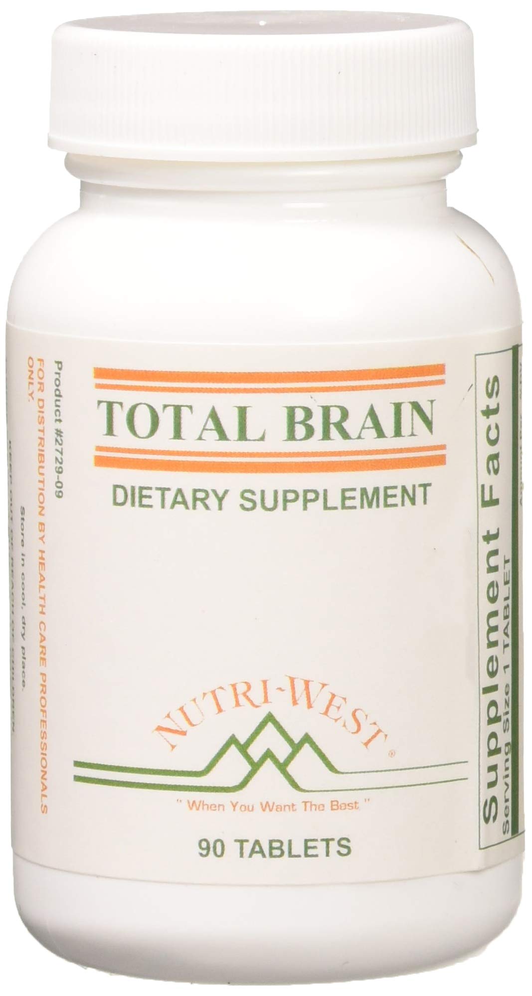 Nutri-West Total Brain Tablet 90 Count