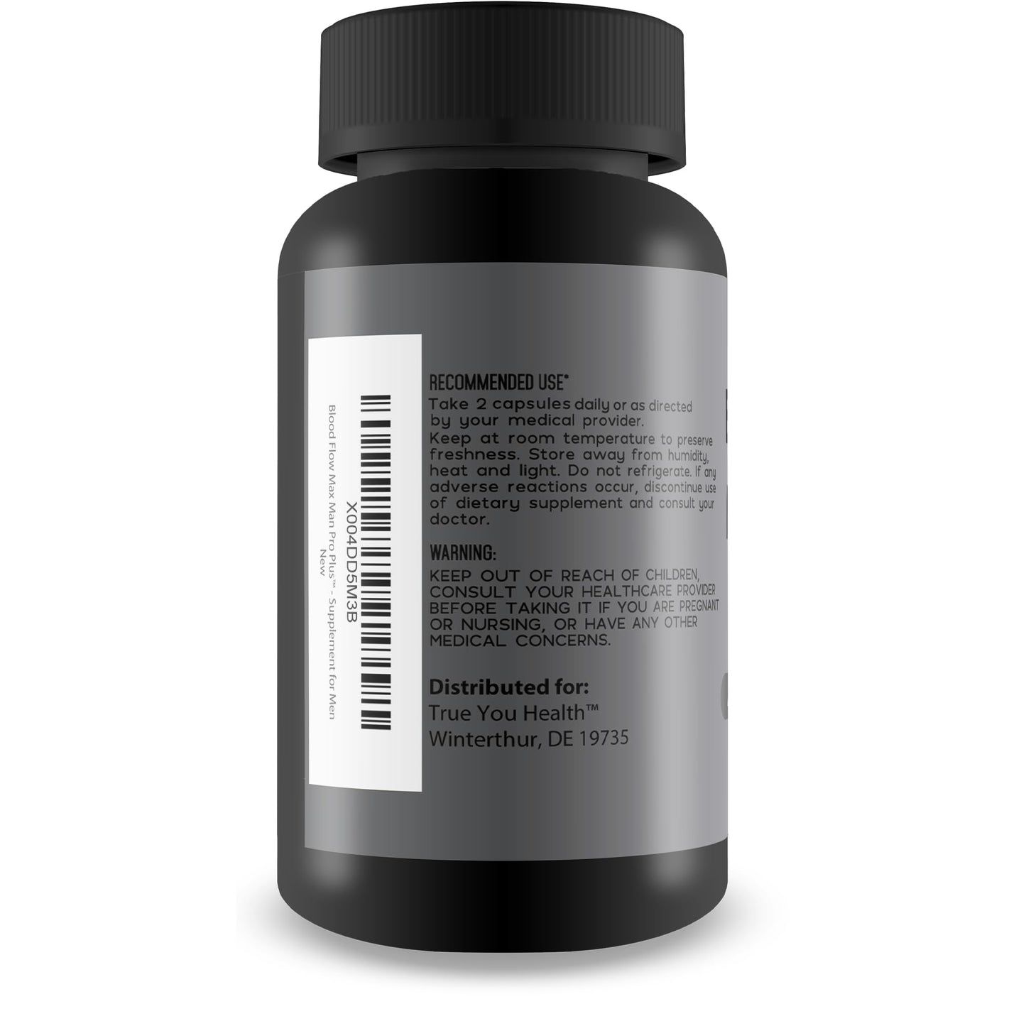 True You Health Blood Flow Max Man Pro Plus Capsules, 60 Count